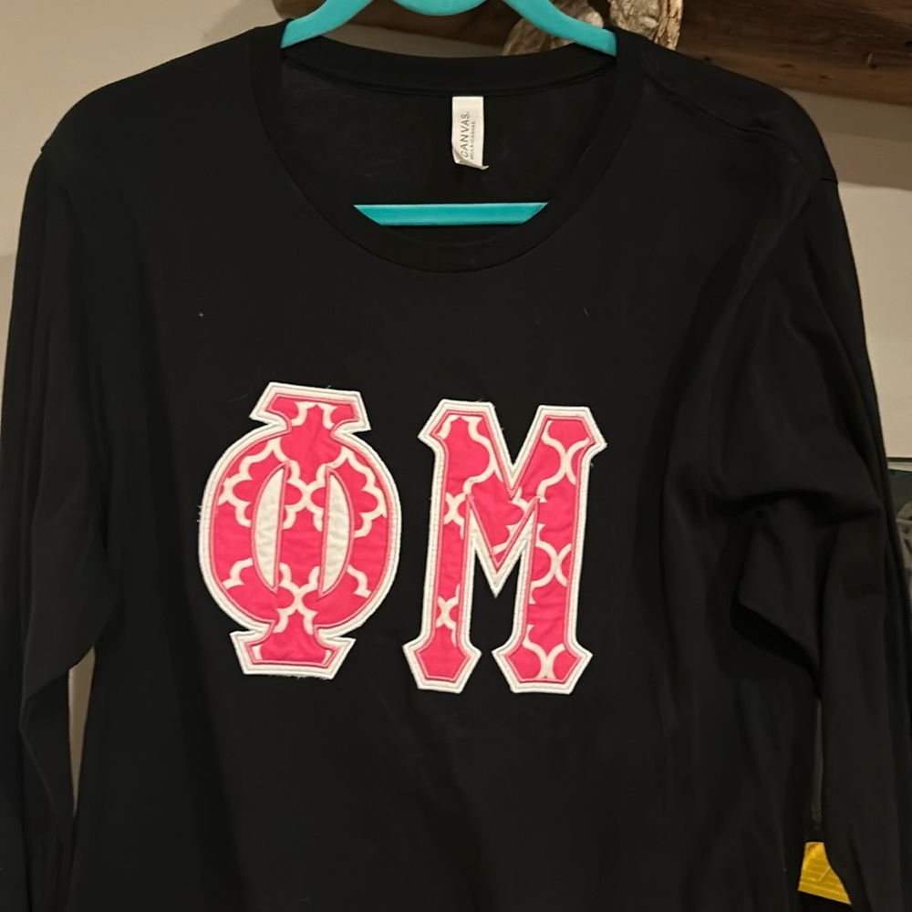 Long sleeve phi mu shirt